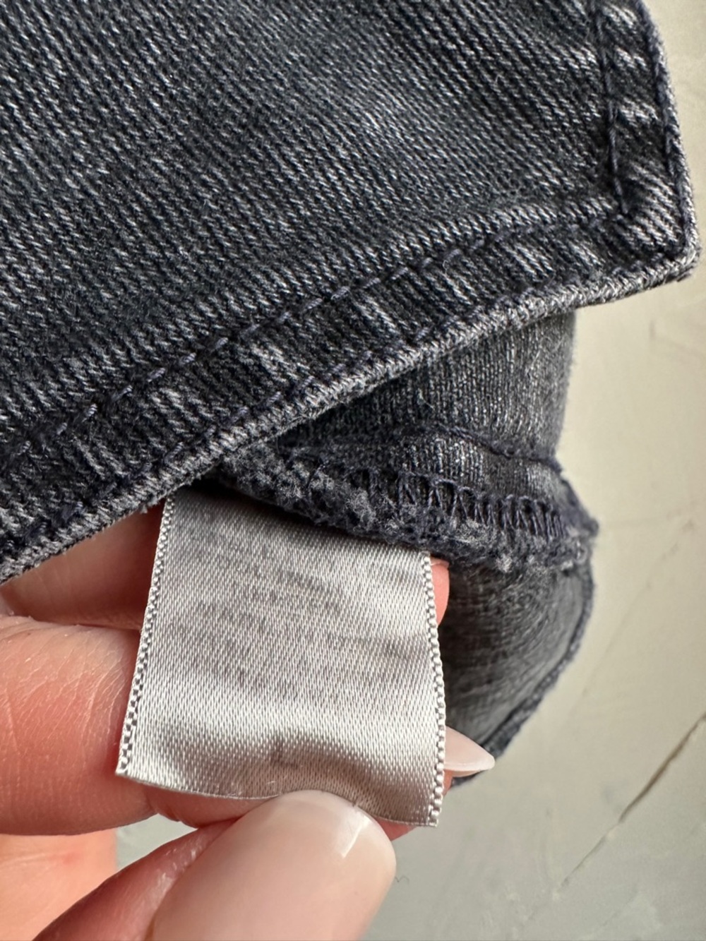 BeBop Black Washed Denim Vest - Picture 10 of 10